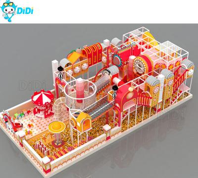 China Support Custom Candy Theme Kids Indoor Playground For Children Paradise en venta