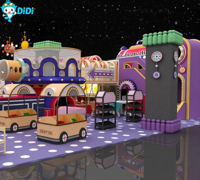 China Meranti Themed Children Soft Play Indoor Playground Manufacturer From Guangzhou zu verkaufen