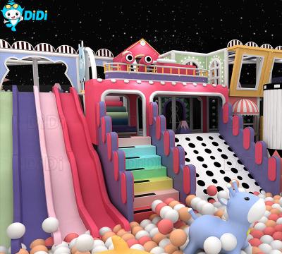 中国 Awesome Custom Themed Slide Park Children Soft Play Indoor Play Ground 販売のため