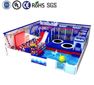 China High Quality Indoor Fun Park Kid's Play Area Snow Theme  Support Customization for sale