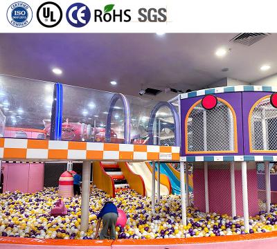 China Lower Pay Equipment Manufacturer Good Quality Indoor Playground Castle Theme for sale