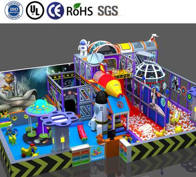 China Reliability Custom Space Themed Kids Indoor Park Interstellar Adventure Safety à venda