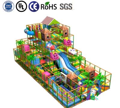 China Niños patio de recreo infantil tema de jungla interior juego suave de seguridad pared barata en venta