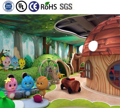 China Entretenimiento Juvenil Soft Playground Niños Indoor Playground 40 Niños Wonderland en venta