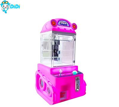 China Coin Operated Mini Claw Machine Plastic Doll Arcade Mini Crane Machine for sale