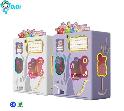 China Electric Commercial Automatic Cotton Candy Machine Robot Vending Machine for sale