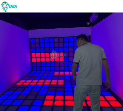 China Juegos comerciales de activación de equipos juegos de actividad de cuadrícula para adultos en interiores Interactivo Light Up en venta