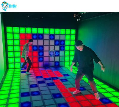 China Interactivo Activar Juego Led Floor de baile 30x30cm Led Floor de baile azulejos de luz en venta