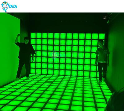 China RGB Infinity Panels Interactivo 3D Interactivo LED Juego de pisos RGB Piso de baile en venta