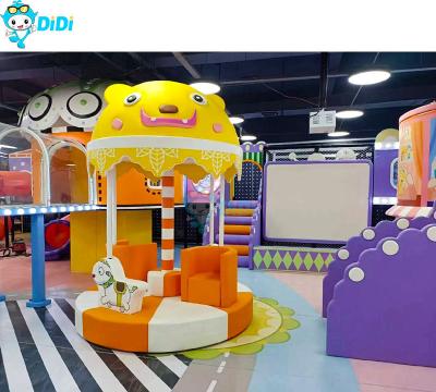 China Jardín de juegos interior Espacio Temática de tierra de múltiples capas Jardín de juegos interior suave personalizado para niños en venta