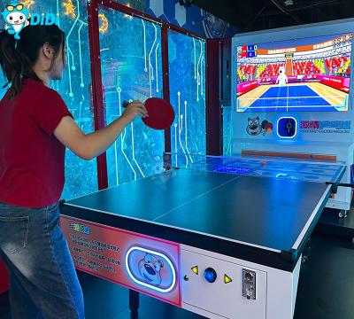 China Ping-Pong Game Machine Large Video Games Sports Recreation Machine New Simulation for sale