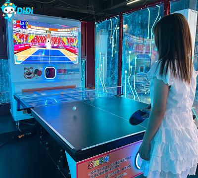 China AR Sports Game Machine Table Tennis Simulator Machine Ping Pong Master Game for sale