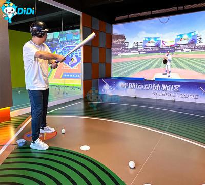 China Inmersivo Deportes Interactivos AR Entretenimiento Interior Máquina de Juego Ar Simulador de Béisbol en venta