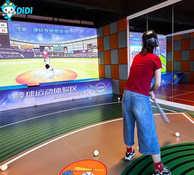 China Juegos interactivos de béisbol en interiores Ar Proyección Realidad Aumentada Simulador de béisbol en venta