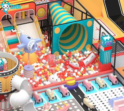 China Customized Soft Indoor Playground Multiple Theme Playground Indoor Equipment for sale