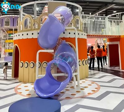 China Customized Playground Equipment Navy Theme Kids Playground Plastic Amusement Park for sale