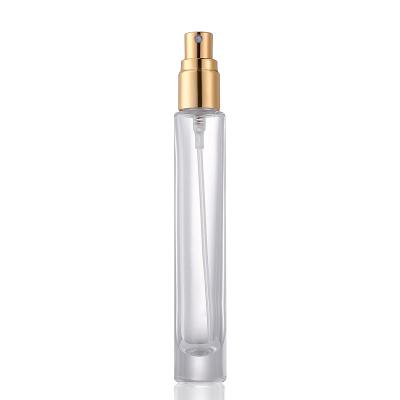 China Cosmetic Travel fine mist aluminum empty square glass spray bottle wholesale last 10ml spray bottle atomizer perfume bottle spray for sale