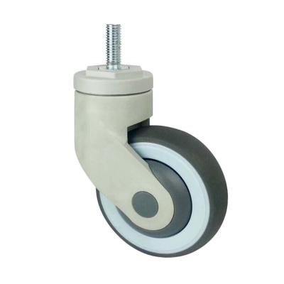 China PIVOT 75mm 100mm 125mm Hand Trolley TPR Wheel Caster for sale