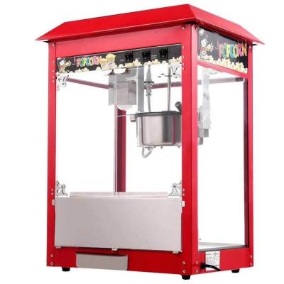 China High Class Stainless Steel Electric Commercial Snacks And Door Popcorn Machine Maker for sale