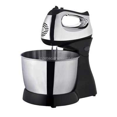 China Beater Ejector Button 200W Low Price 5 Speeds 3.0L Stainless Steel Mixing Bowl Dough Food Mixer for sale