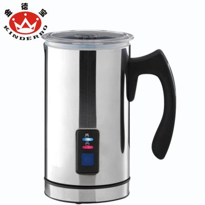 China Sustainable Automatic Electric Milk Frother, 500W Stainless Steel Milk Foamer For Cappuccino Or Latte for sale