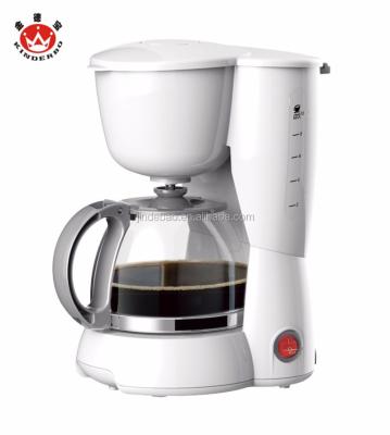 China Wholesale Professional Anti Drip Feature 5 Mugs Drip Coffee Maker for sale