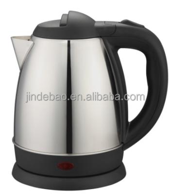 China 360 Degree Rotation Stainless Steel Thermostatic Kettle Electric Base 1.8L Teapot for sale