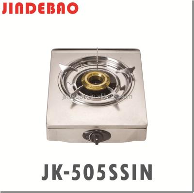 China Iron Table Top Stainless Steel Gas Stove Single Burner Gas Cooker Indian Factory for sale