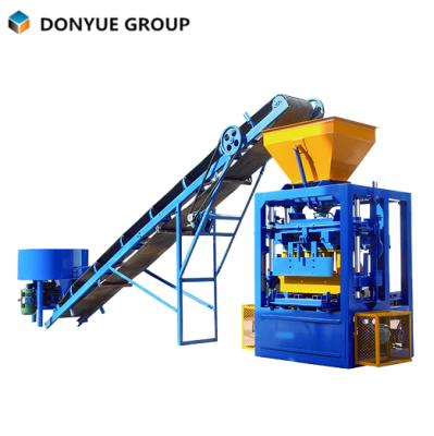 China Building material stores flying cinder brick machine for sale qt4-24 solid brick machine concrete block making machine for sale