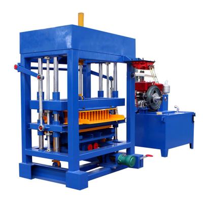 China Building Material Shops 4-30 Quart Concrete Block Making Machine Paving Brick Making Machine for sale