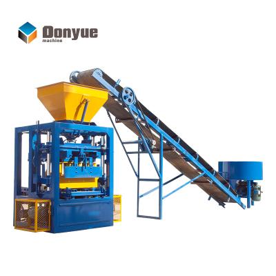 China Building Material Stores Block Making Machine Cement In Ethiopia QT4-24 Paver Block Making Machine In Dubai for sale