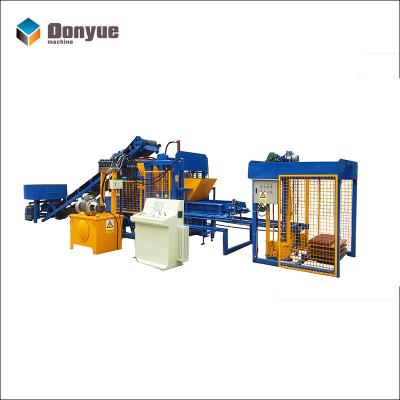 China Building Material Shops Hot Sale QT4-25 Hydraulic Press Cavity Block Machine Line for sale