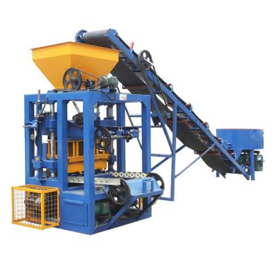 China Garment Shops QT4-24 Brick Making Machine Cobblestone Machine Masonry Block Machine for sale