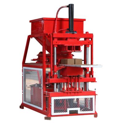 China Hotels Small Business QTS2-10 Lego Automatic Brick Machine Interlock Brick Paver Making Machine Price for sale