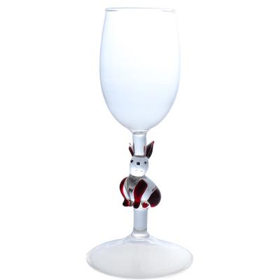 China European Gold Rim Clear Red Wine Glasses Champagne Flute Glass Traditional Good Design Style Wedding for sale