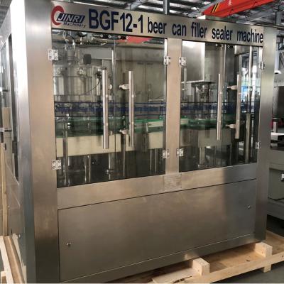 China Beverage Aluminum Can Beer Filling Machine Can Beer Filler And Sealer Machine for sale