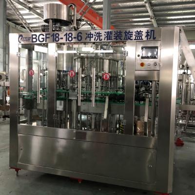 China 2019 Beverage Pure Water Filling And Sealing Machine / Line for sale