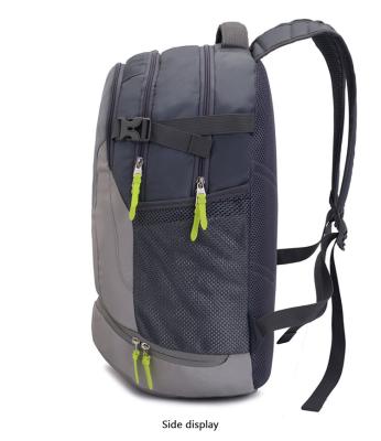 China Waterproof Men Sports Casual Laptop Backpacks Waterproof Polyester Basketball Backpack for sale