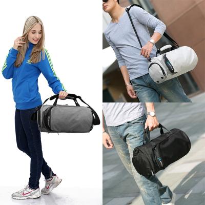 China Custom Wholesale Lightweight Canvas Travel Duffel Bags Men Hand Waterproof Bags For Travel for sale