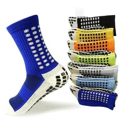 China Breathable Breathable Mens Sport Anti Slip Sock Colorful Long Sport Socks for sale