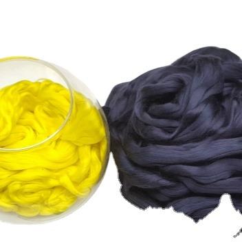 China Wholesale High Quality 100% Mulberry Silk Fiber Mulberry Silk Ribbon For Spun Silk Yarn for sale