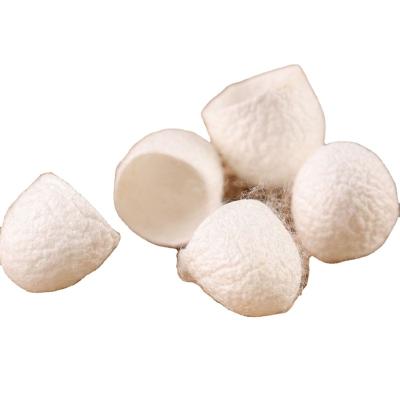 China Organic Silkworm Cocoon For Skin Care Silk Cut Cocoon for sale