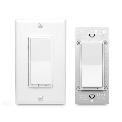 China ZW31S Smart Home US Standard 3 Way Z Wave In-wall Wireless Push Lamp Switch ZW31S Dimmer for sale