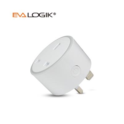 China Residential / Multi-Purpose OEM Manufacturer 220V 10A Enchufe De Pared Smart Home Wall Outlet Z-Wave Plus Mini Smart Plug UK for sale