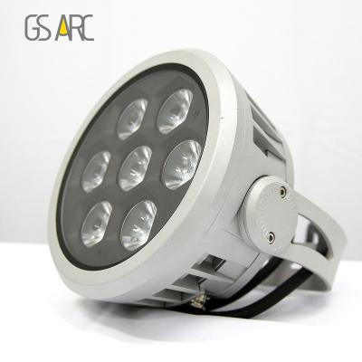 China Commercial Aluminum Die Cast LANDSCAPE Lighting LED Flood Light Housing Exterior Facade GSARC Landscacpe Built Lighting for sale