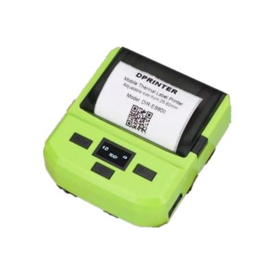 China Black And White Handheld Portable 80mm Thermal Label Printer For Supermarket Shelf for sale