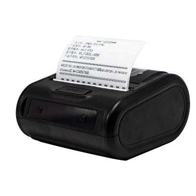 China Black and white handheld two in one 80mm thermal receipt label printer for supermarket logistics for sale