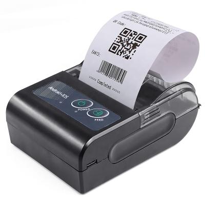 China Black And White Portable Mini Thermal Printer 58HB6 Printer 58mm Blue Tooth for sale