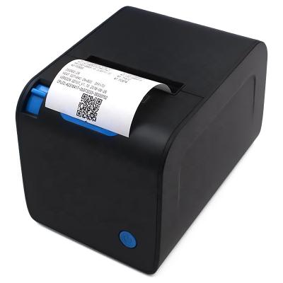 China Black And White Multiple Interfaces USB RS232 Ethernet 80mm POS Thermal Receipt Printer For Supermarket Retail Store for sale