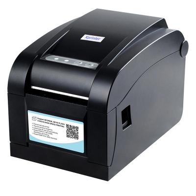 China High quality 80mm adhesive sticker receipt barcode thermal shipping label printer black and white for sale